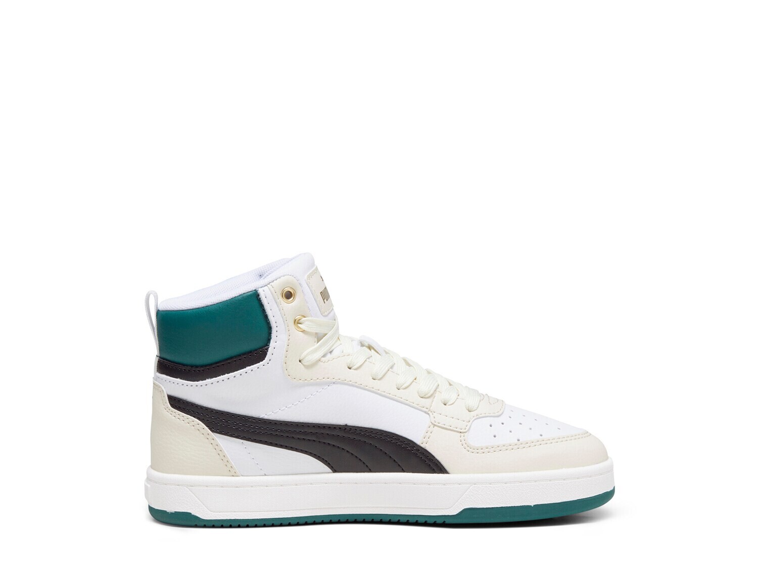 Кроссовки Puma Caven 2.0 Mid, белый/зеленый — фото 4