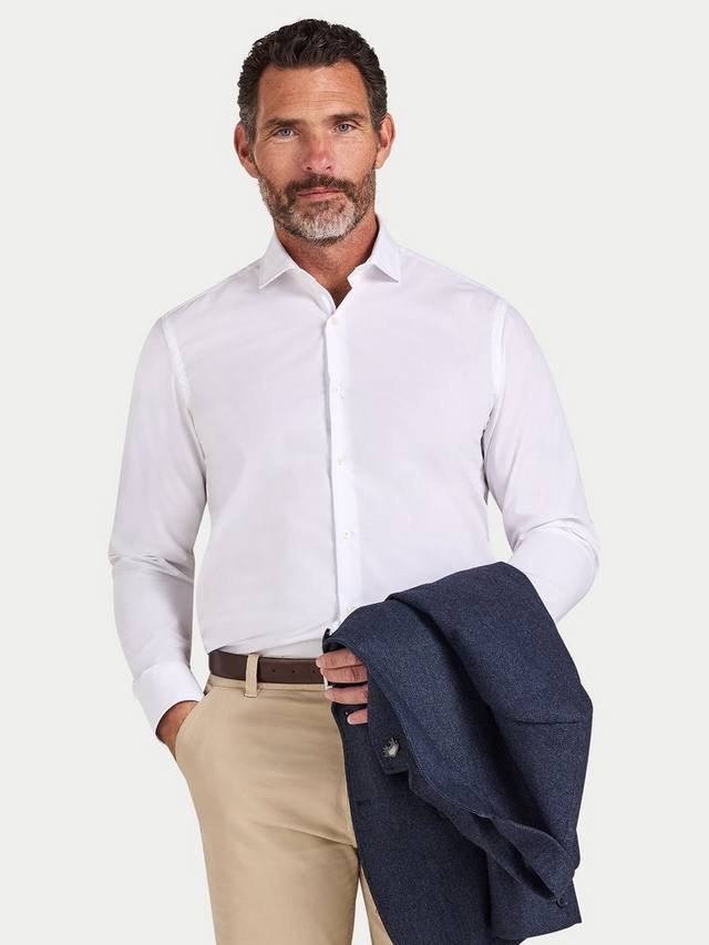 

Хлопковая рубашка Regular Fit Raging Bull, White