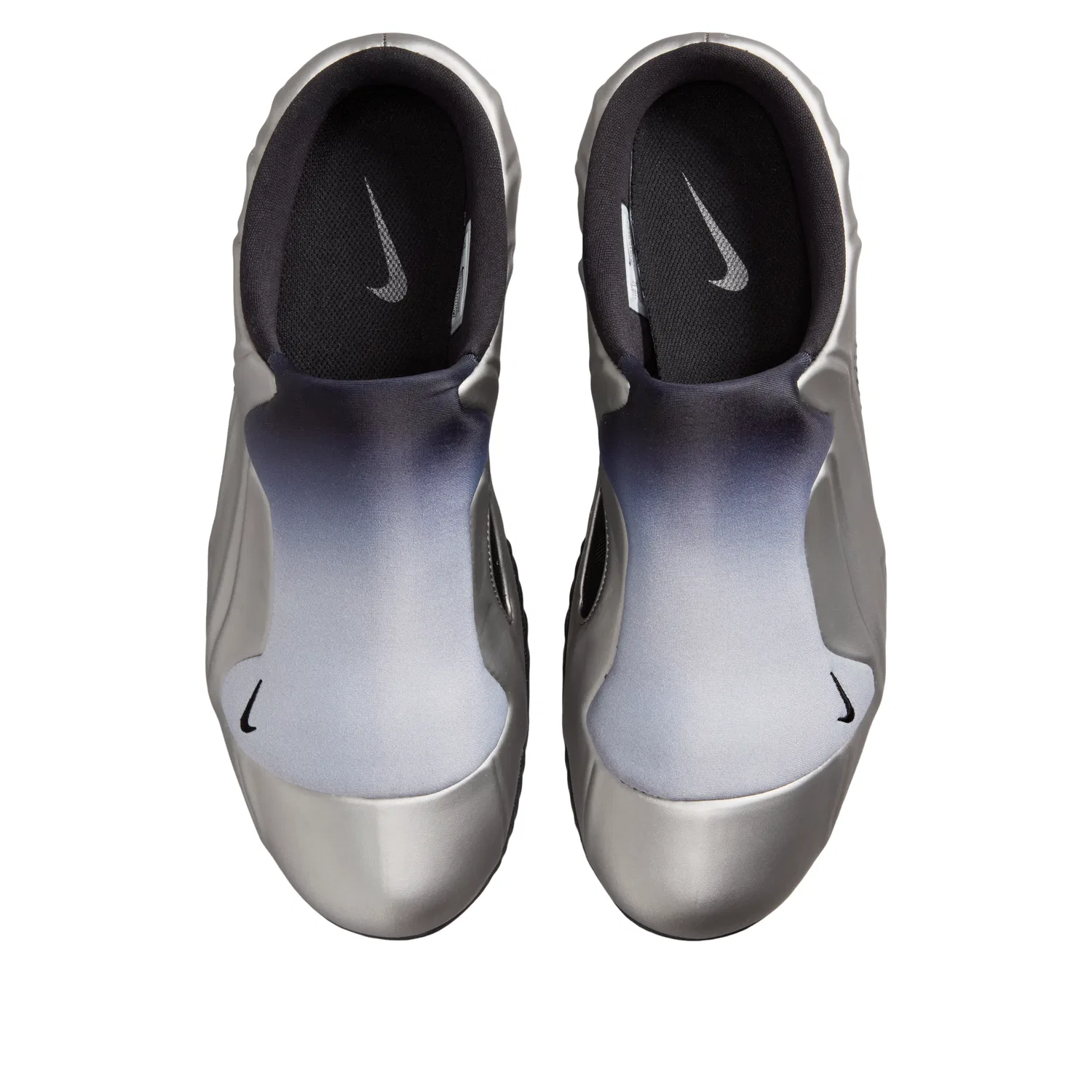 Сабо Nike Clogposite 'Metallic Dark Grey' IR5919-044, серебро — фото 3