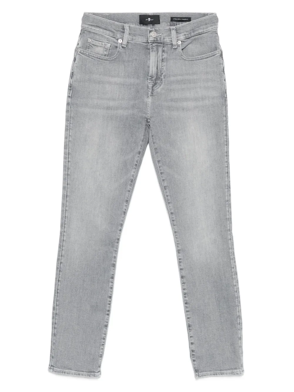 

Прямые джинсы 7 For All Mankind, серый