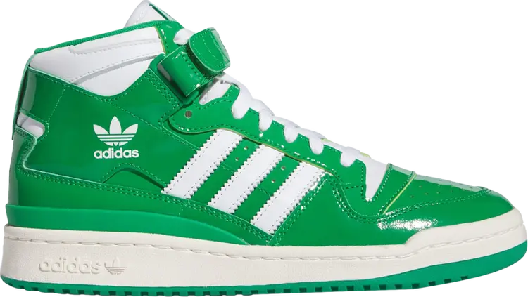 

Кроссовки Forum Mid 'Green White', зеленый