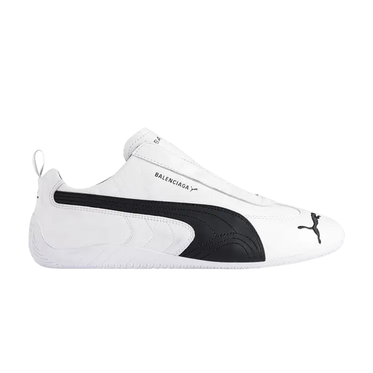 

Кроссовки Balenciaga Balenciaga x Speedcat Leather 'White Black', белый
