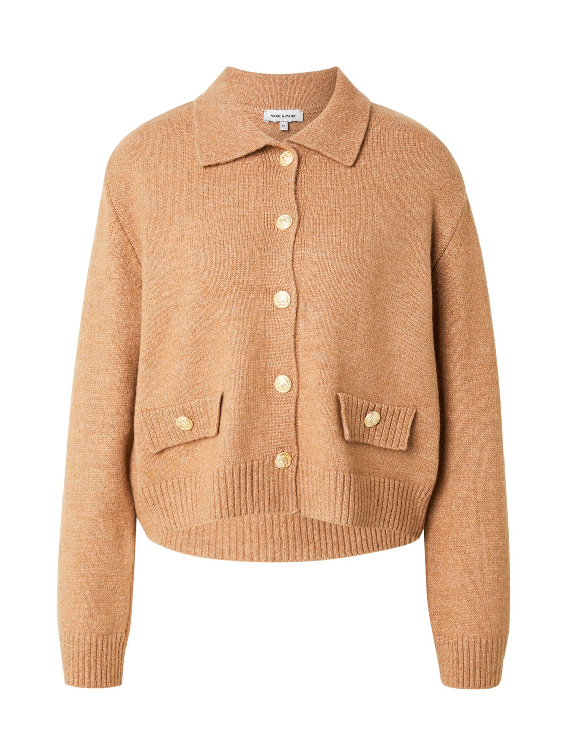 

MORE & MORE Кардиган вязаный в цвете camel