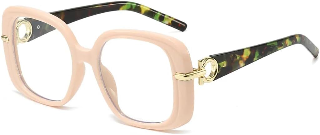 

Винтажные солнцезащитные очки большого размера для женщин и мужчин, роскошные дизайнерские солнцезащитные очки в стиле панк, популярные очки в крупной оправе с защитой от УФ-излучения UV400 SZVVBKK, Beige Clear