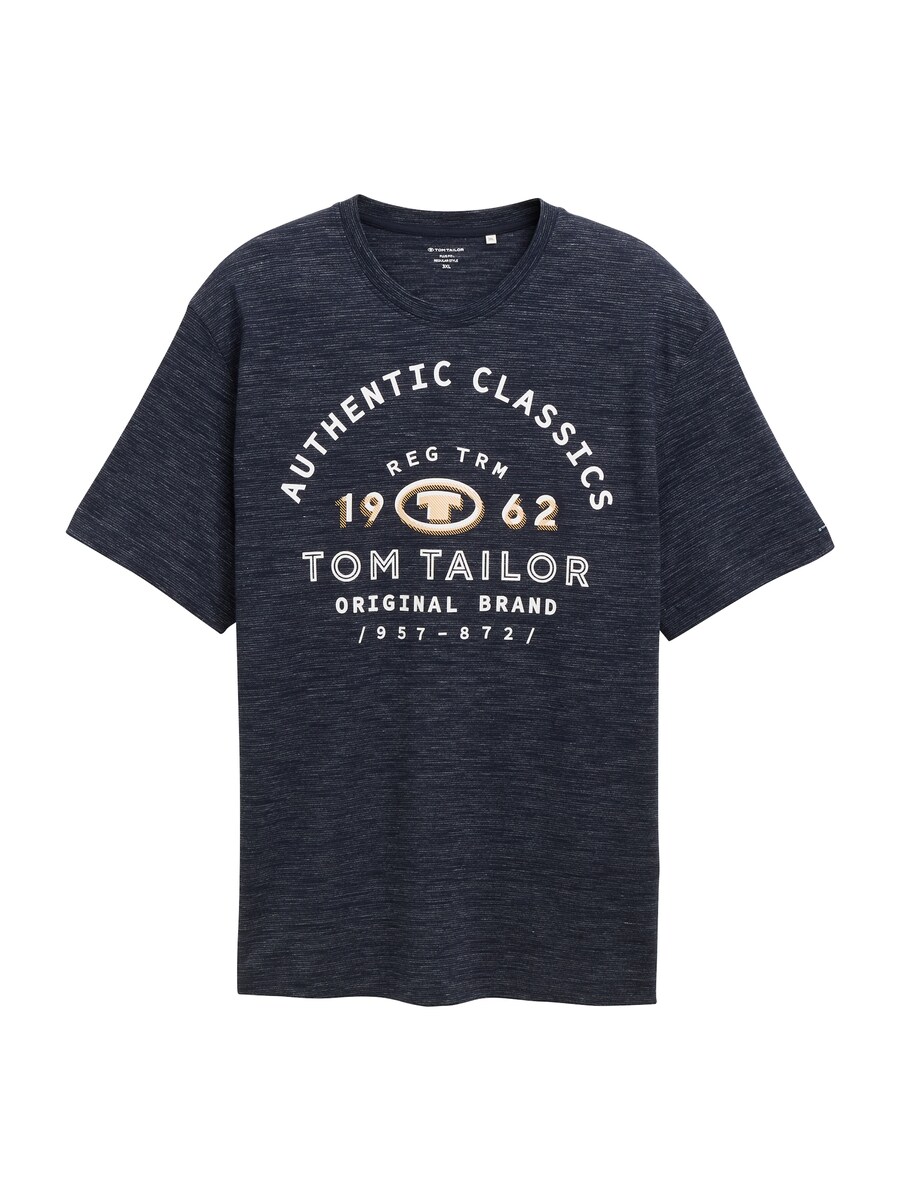 

Рубашка TOM TAILOR Men +, цвет mottled blue
