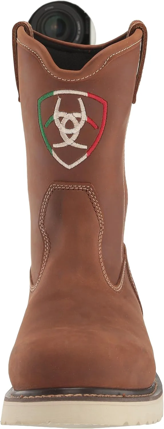 Мужские рабочие ботинки ARIAT Rebar Wedge Orgullo Mexicano водонепроницаемые Вестерн-бутсы — фото 2