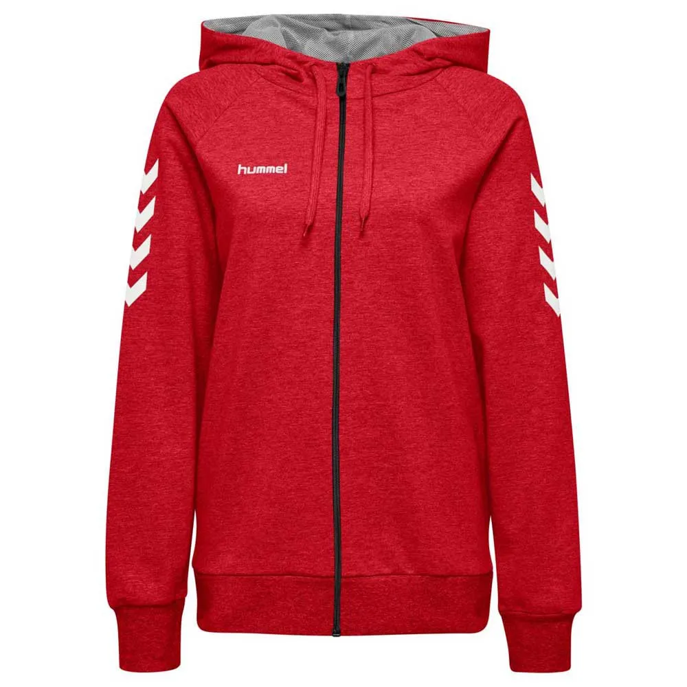 

Толстовка Hummel Go full zip, красный