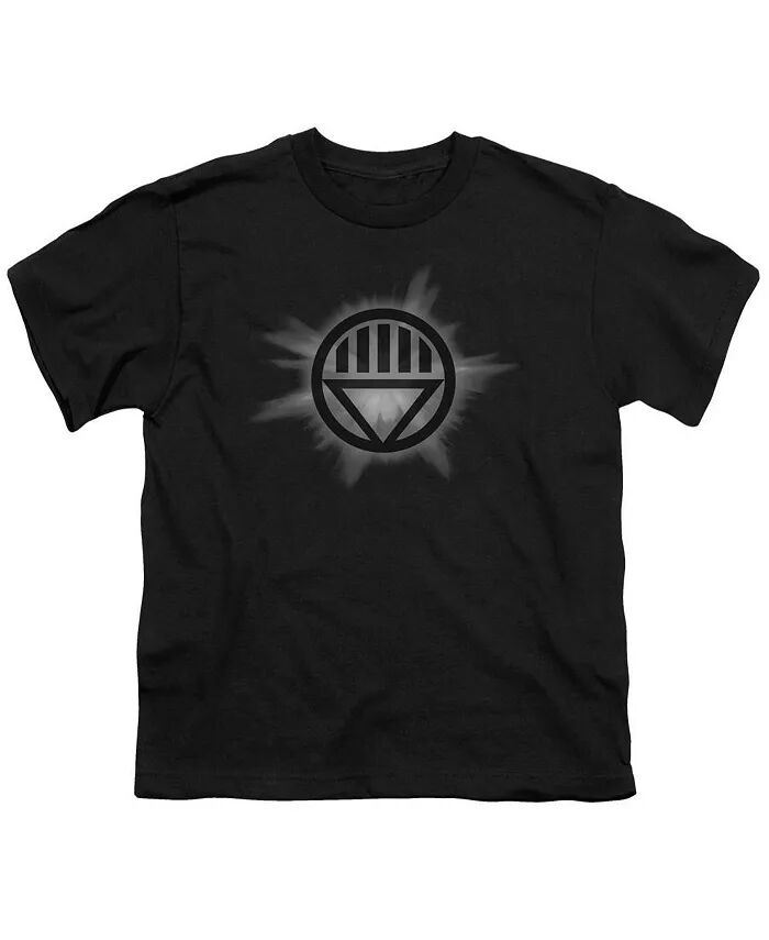 

Футболка/футболка для мальчиков Black Glow с коротким рукавом Green Lantern, черный