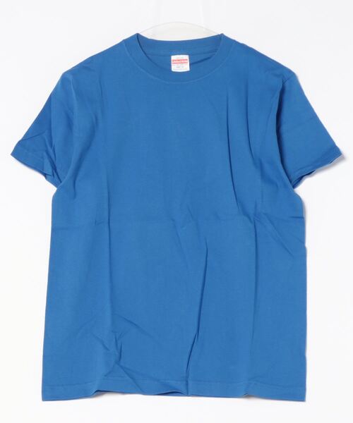 

VIBGYOR Футболка с коротким рукавом, однотонная, United Athle, синий