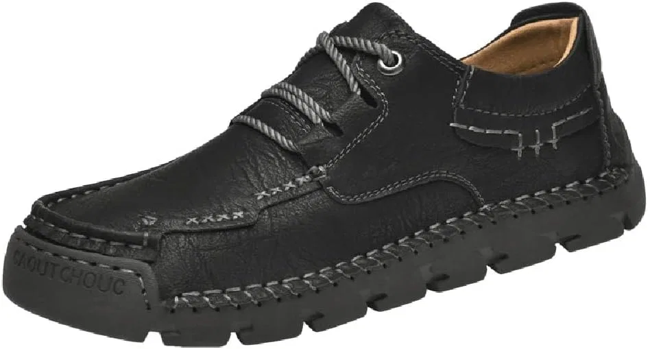 Лоферы мужские кожаные, классические, Black Zentavi