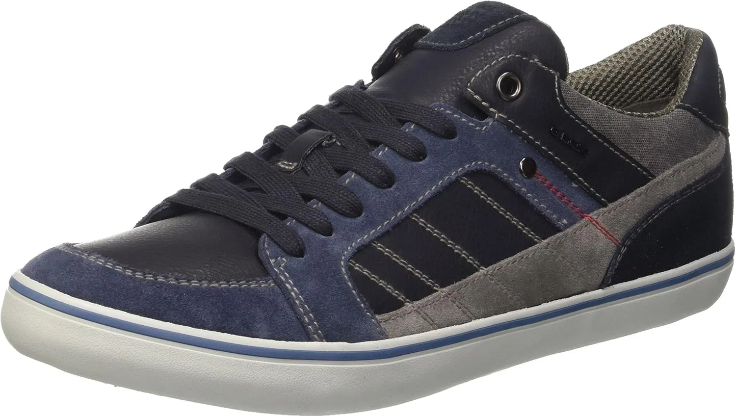 Мужские низкие кроссовки Geox U Box F, Blue Navy Lt Navycf4B4