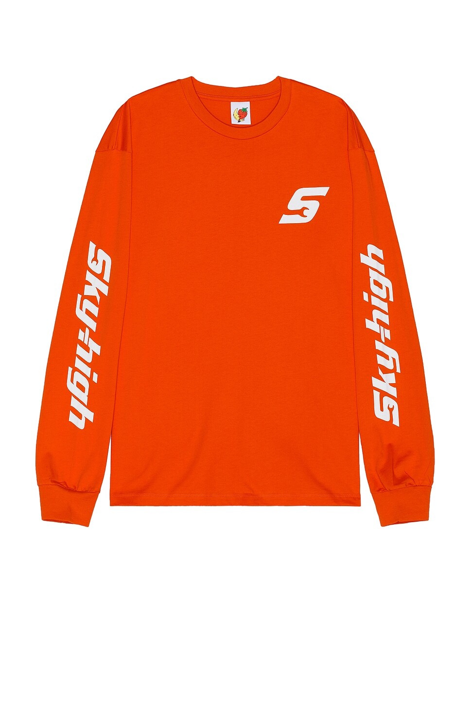 

Футболка с длинным рукавом и логотипом Construction #3 Sky High Farm Workwear, красный