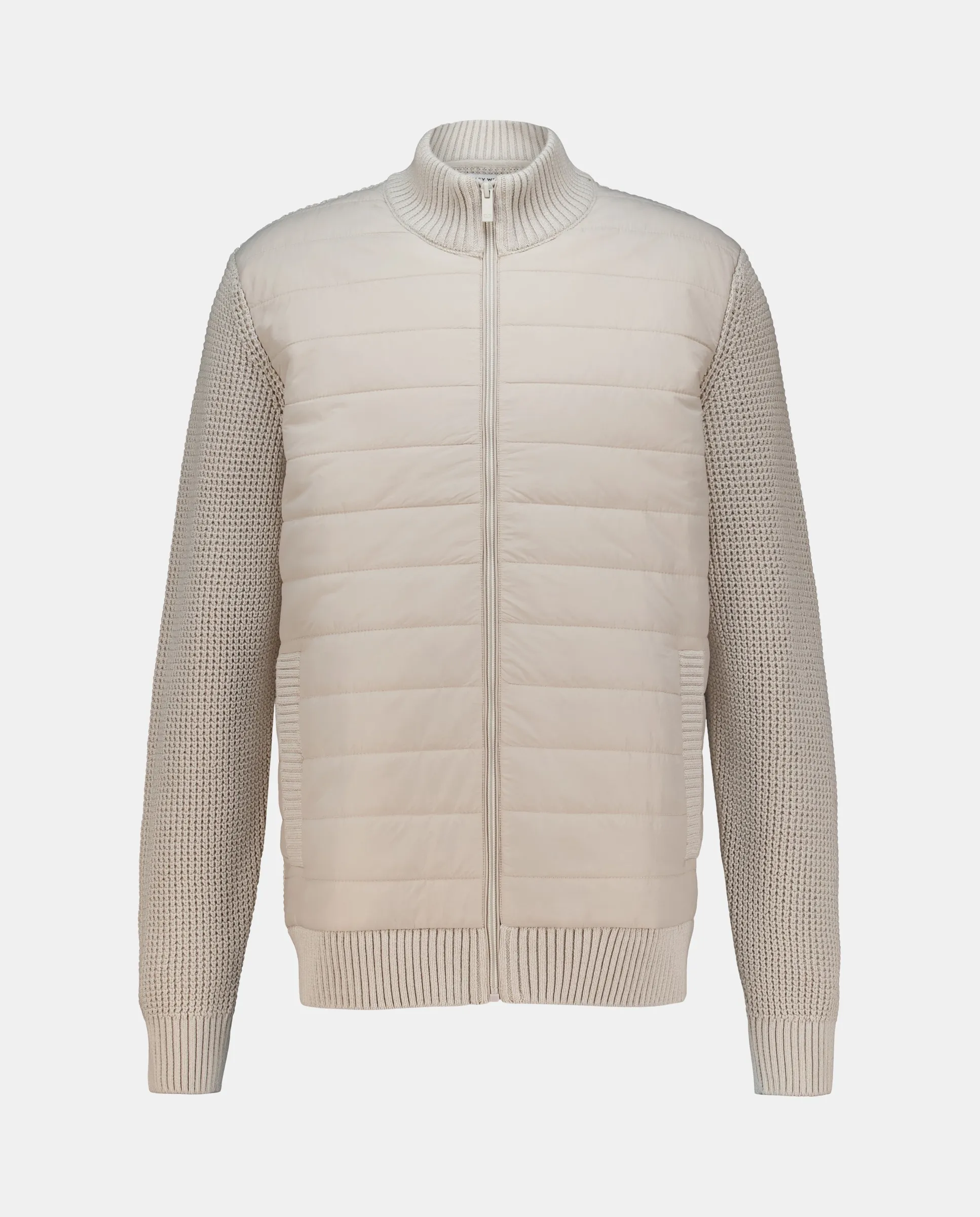 

Мужской кардиган на молнии Easy Wear, серо-голубой