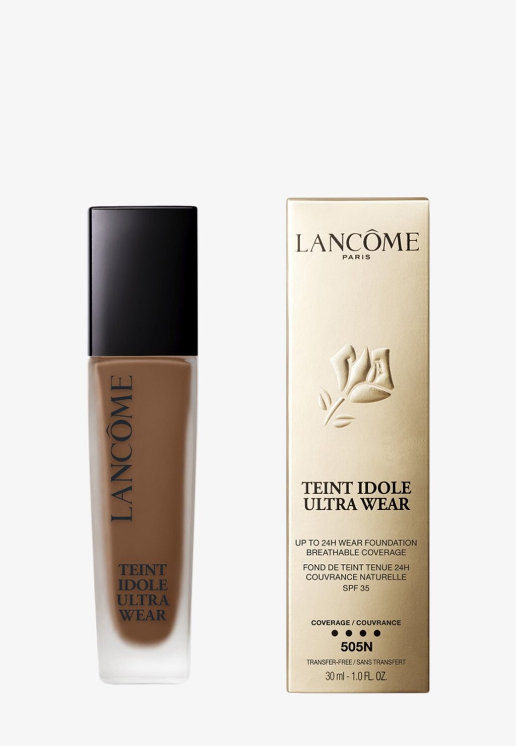 Тональный крем Lancome Teint Idole Ultra Wear Foundation, 505N, 30 мл — фото 2