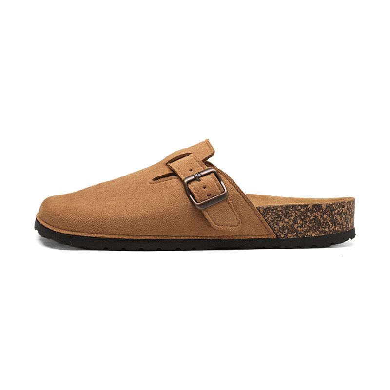 

XIMO BULL Закрытые тапочки унисекс коричневые, цвет Brown