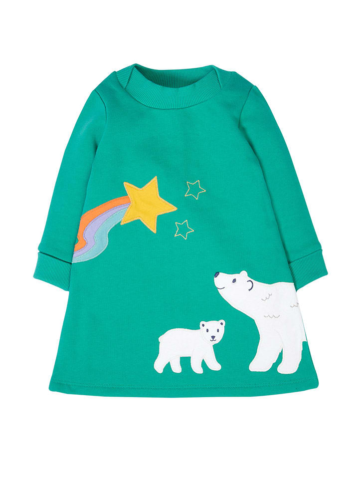 

Frugi Платье "Easy on" зеленого цвета