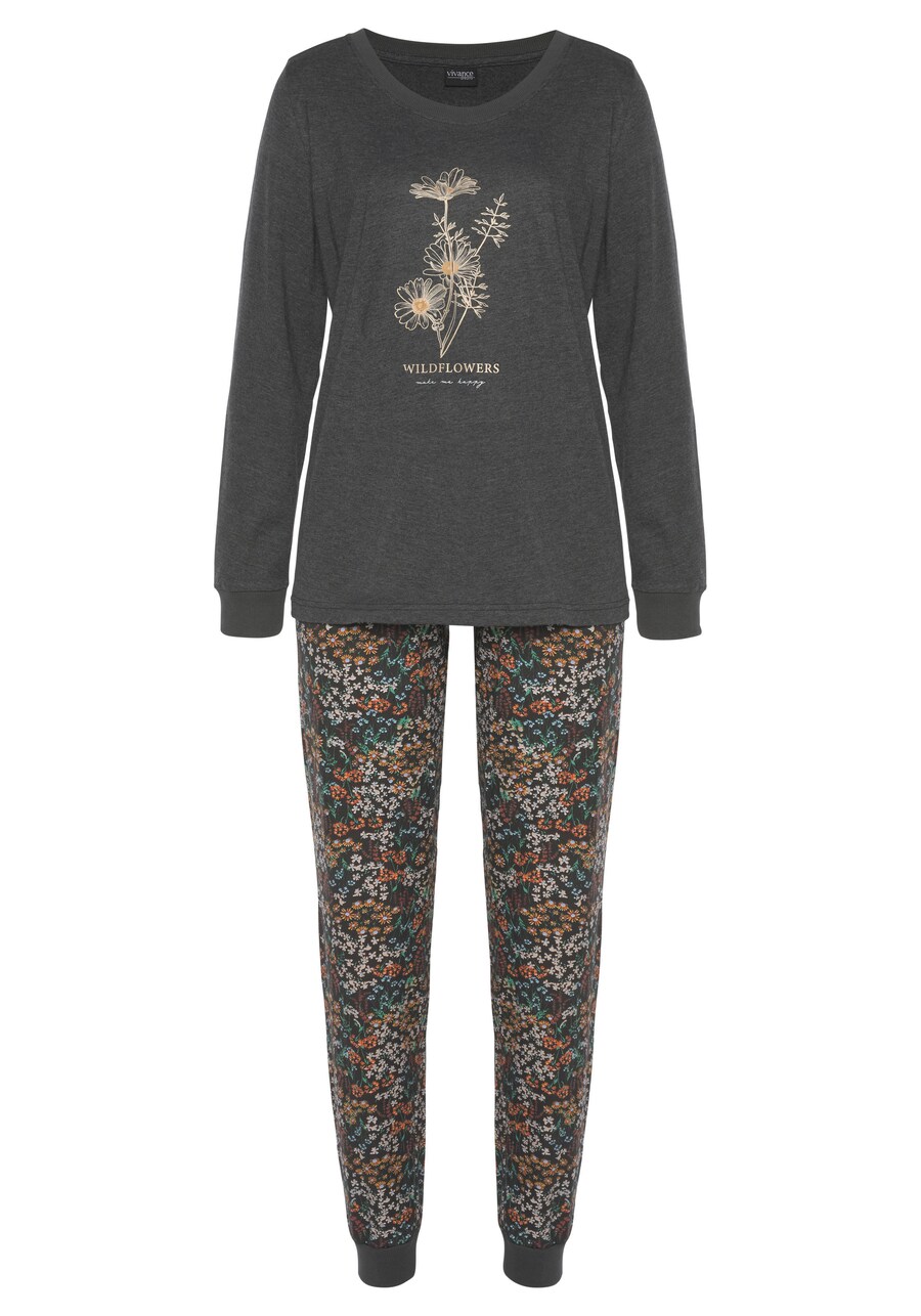 

Пижама VIVANCE Pajama Dreams, антрацит