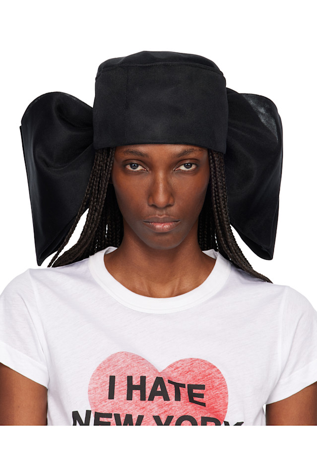 

Шапка с бантом Vaquera, черный