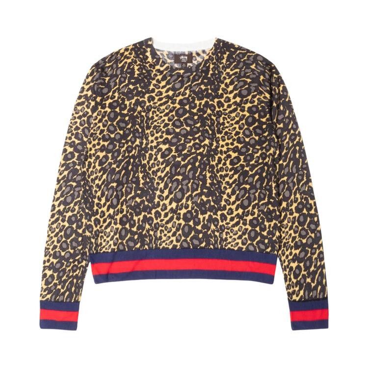 

Свитер Stussy x Wales Bonner Leopard Sweater, Golden