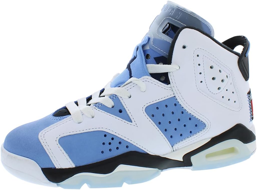 

Кроссовки Jordan Girl's Air VI Retro Low (для старших детей), белый/черный/синий