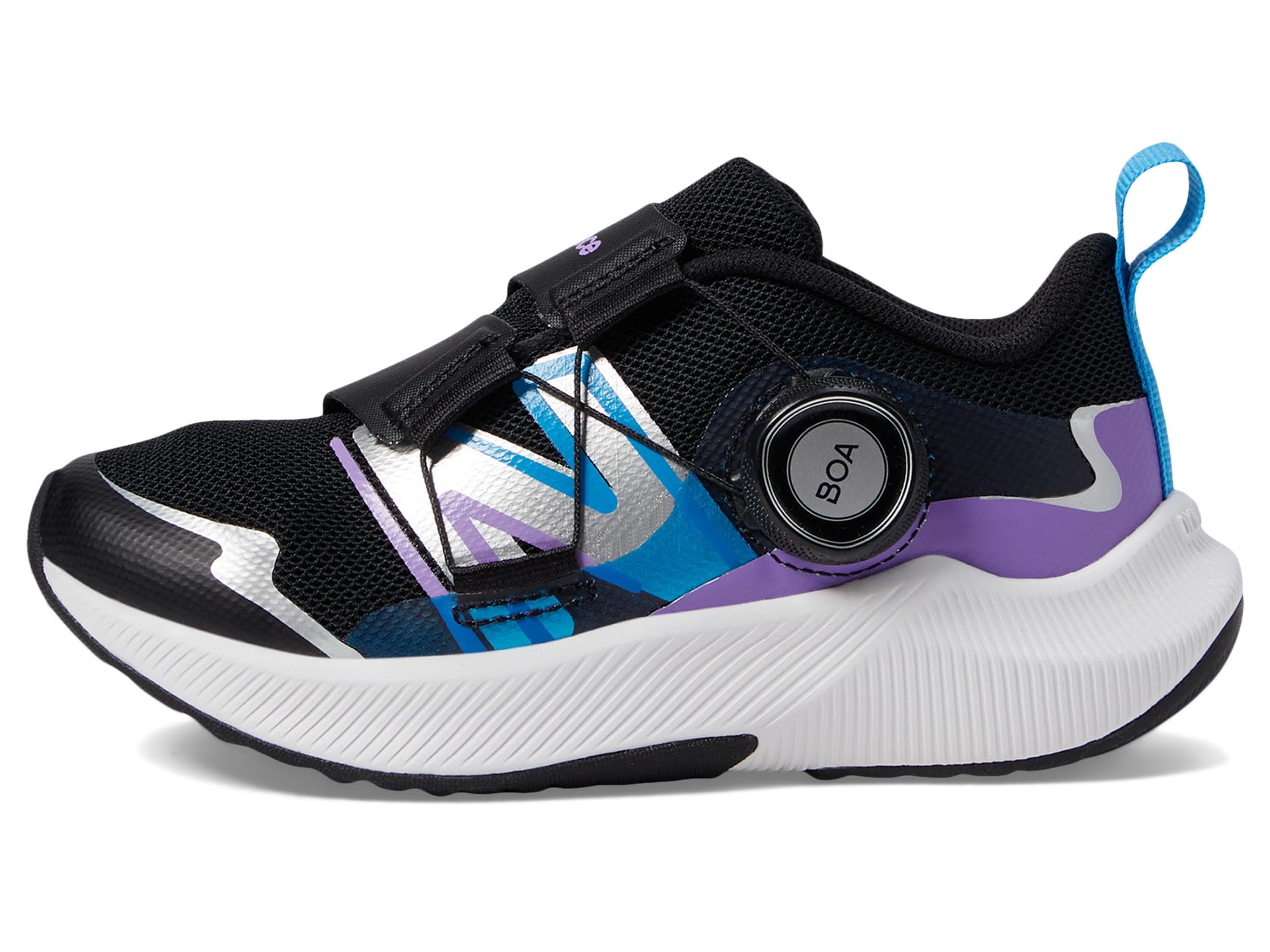 Кроссовки New Balance Kids Dynasoft Reveal V4 Boa, Black/Purple Fade — фото 4