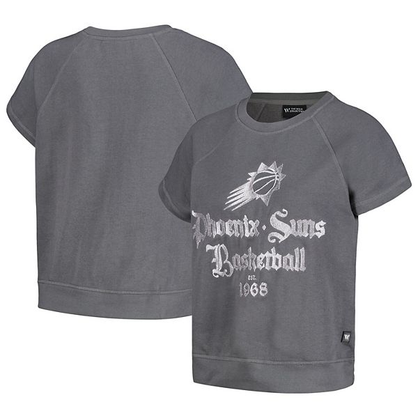 

Женский серый свитшот с вышивкой Phoenix Suns The Wild Collective