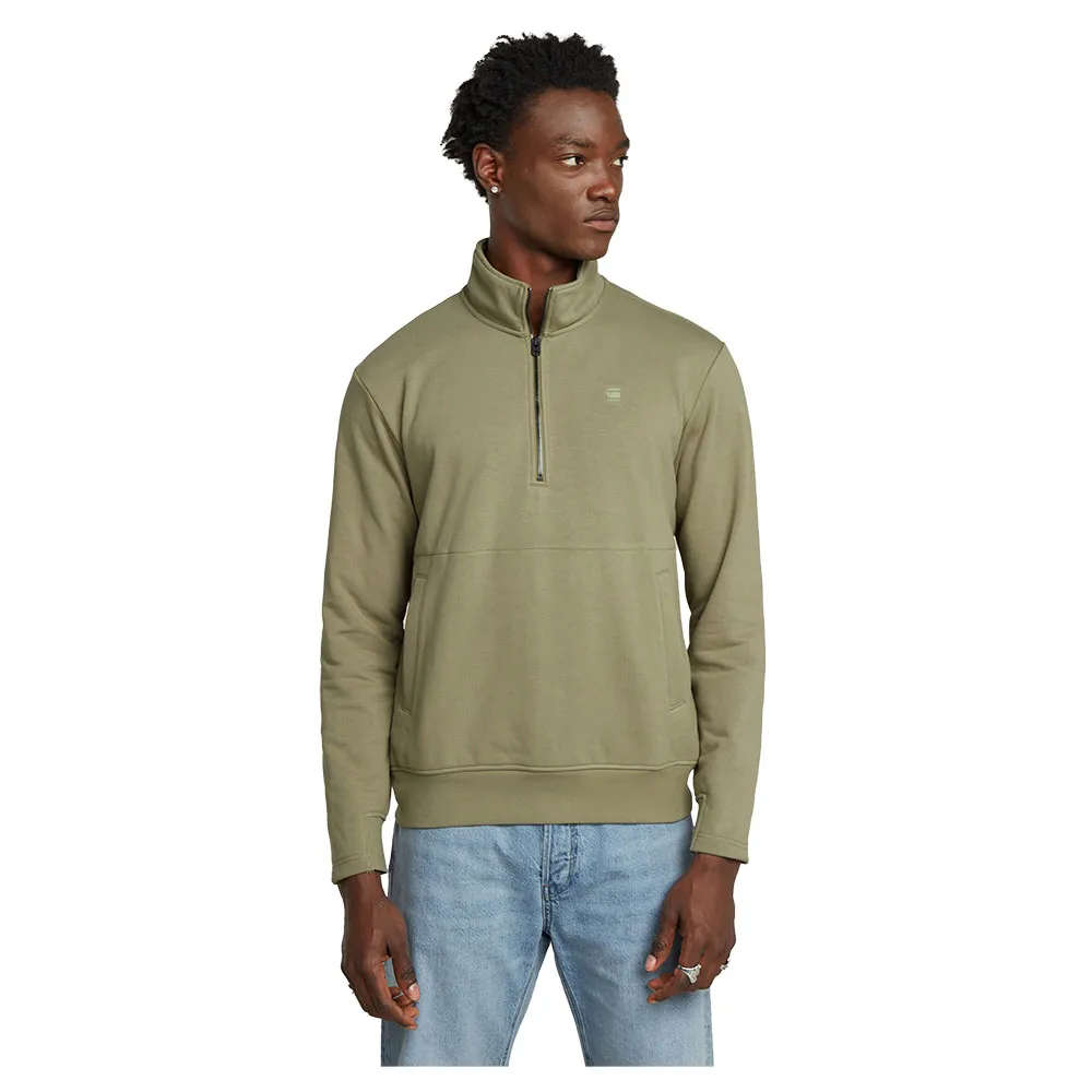 

Толстовка G-Star Nifous half zip, зеленый