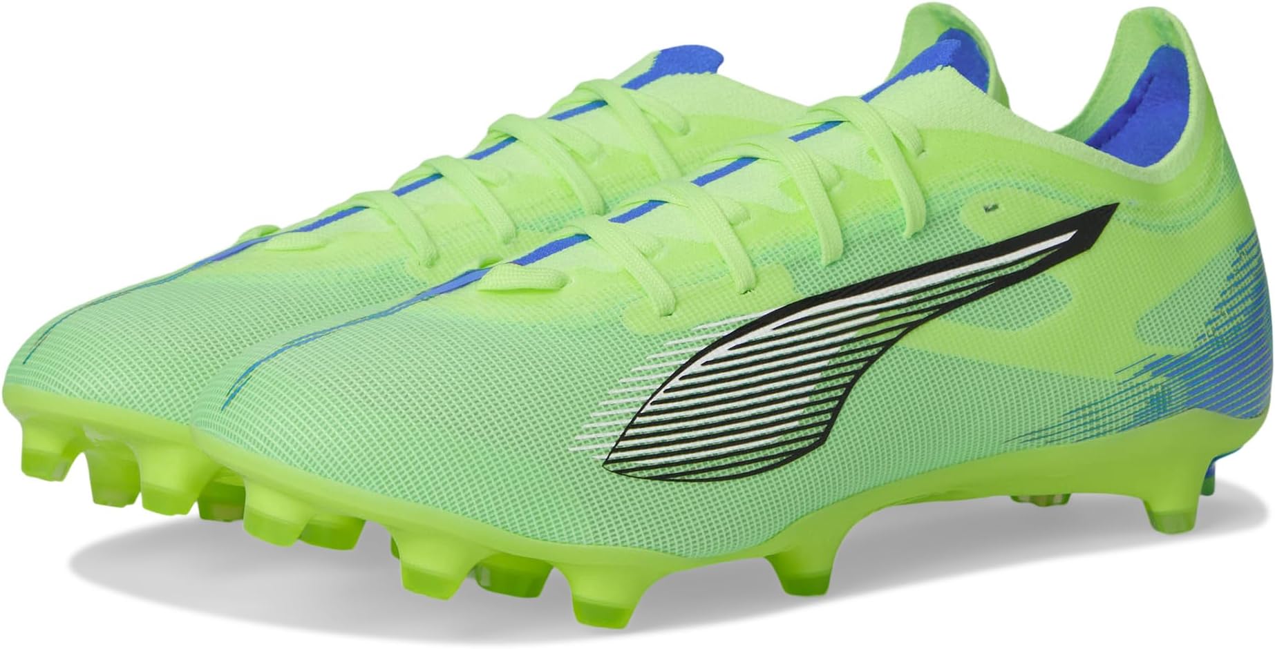 

Кроссовки PUMA Ultra 5 Match Firm, Artificial Ground Soccer Cleats, цвет Fizzy Apple/PUMA White/Bluemazing