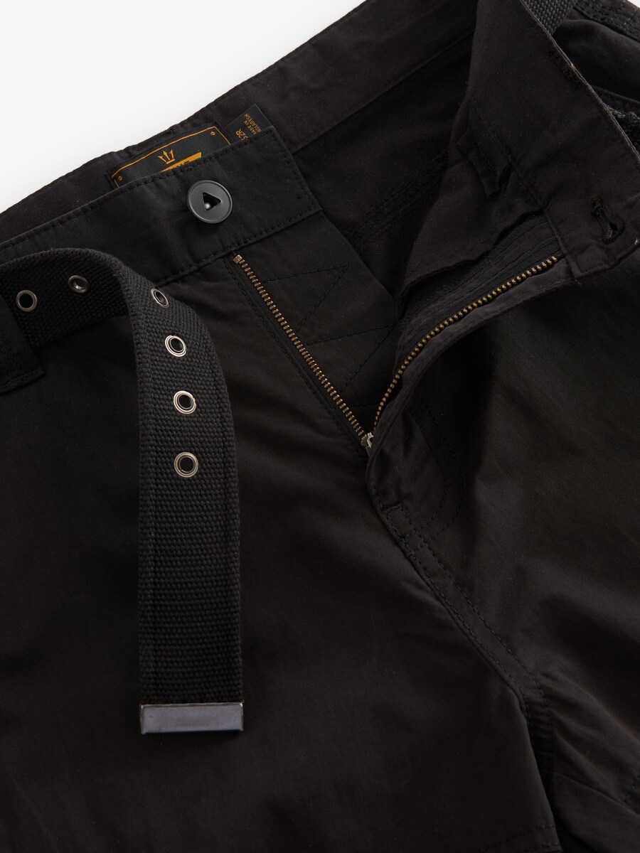 Шорты-карго Next Regular Cargo Pants, черный — фото 4