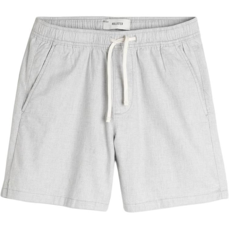

Повседневные шорты мужские светло-серые Hollister, светло-серый