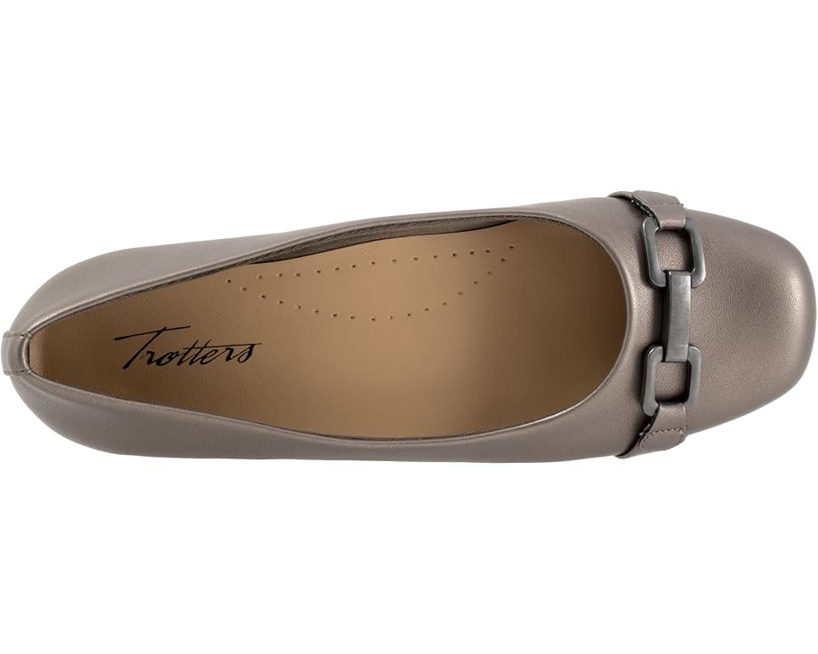 Туфли на плоской подошве Trotters Sadie, цвет Pewter — фото 2