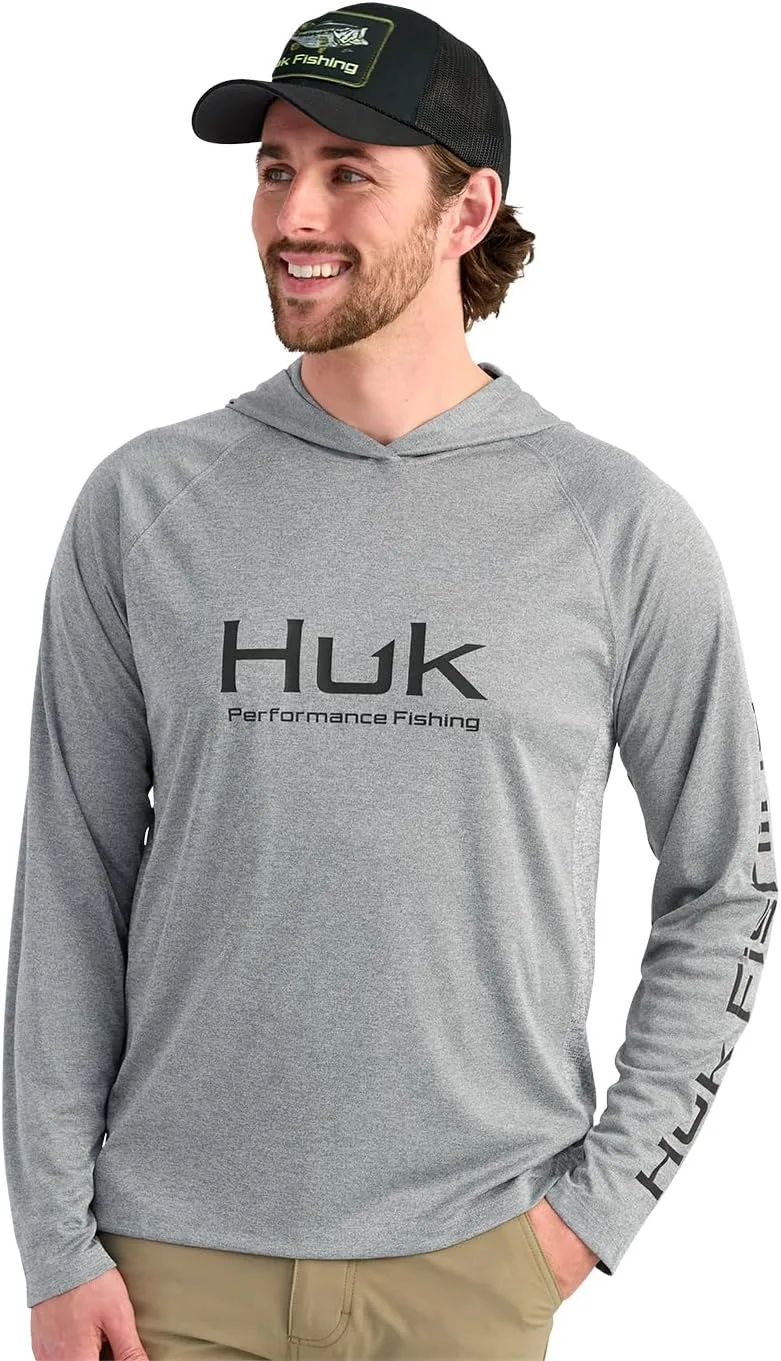 

HUK мужская толстовка с капюшоном Pursuit Vented Long Sleeve