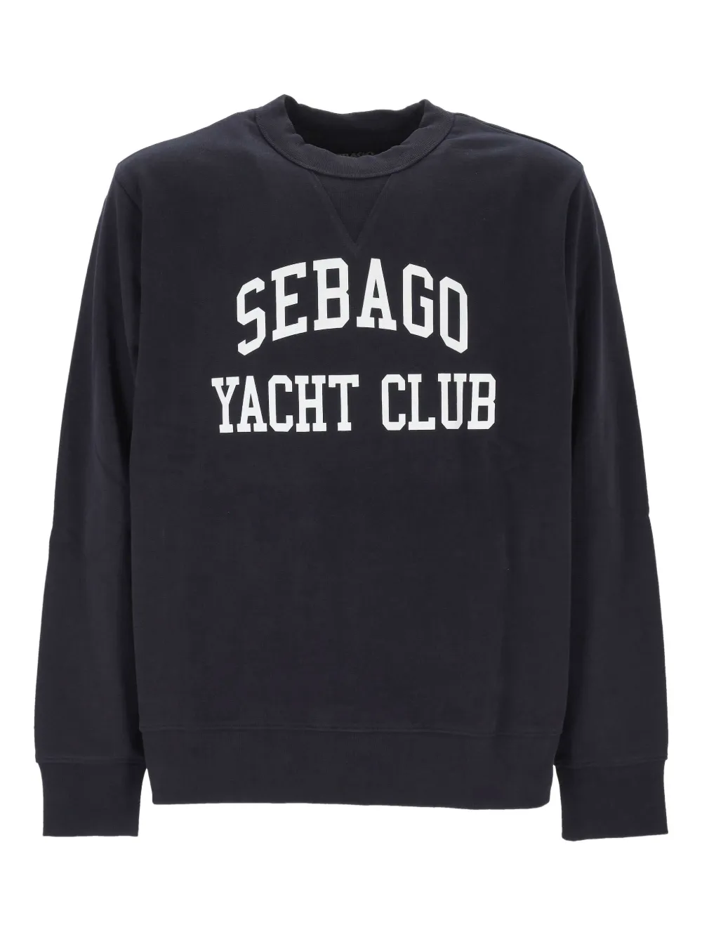 

Свитшот с принтом-логотипом Sebago, синий