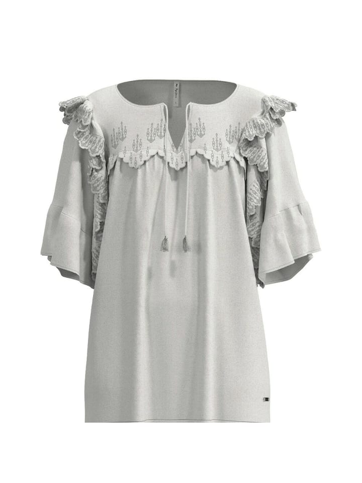 

Платье до колена Pepe Jeans Kleid, белый