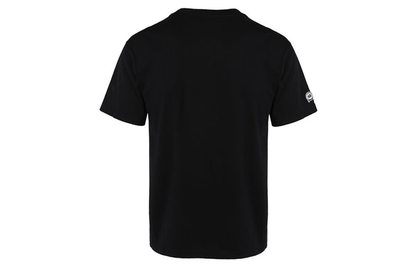 Футболка sportswear max 90 embroidered sports round neck short sleeve black Nike, черный — фото 2