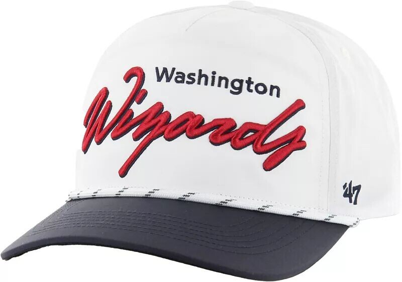 

Регулируемая кепка для взрослых Washington Wizards White Chamberlin '47
