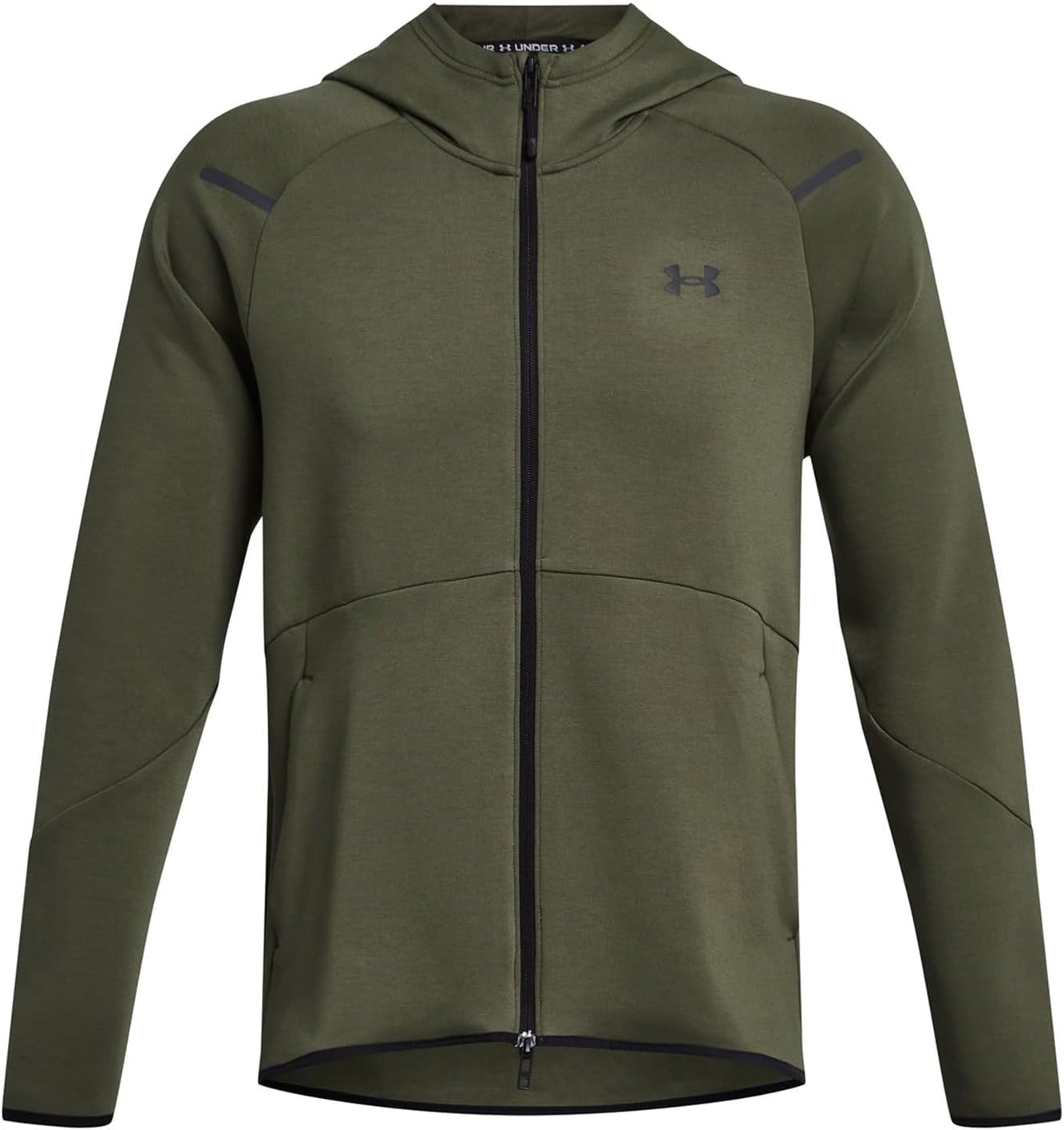 

Толстовка Under Armour - Mens Unstoppable FLC Full Zip Sweater, Marine Od Green/Black (390)