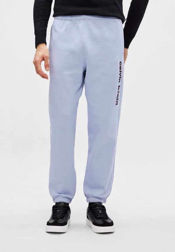 Ретро-Спортивные штаны с графическим принтом Calvin Klein, Casual Blue — фото 3