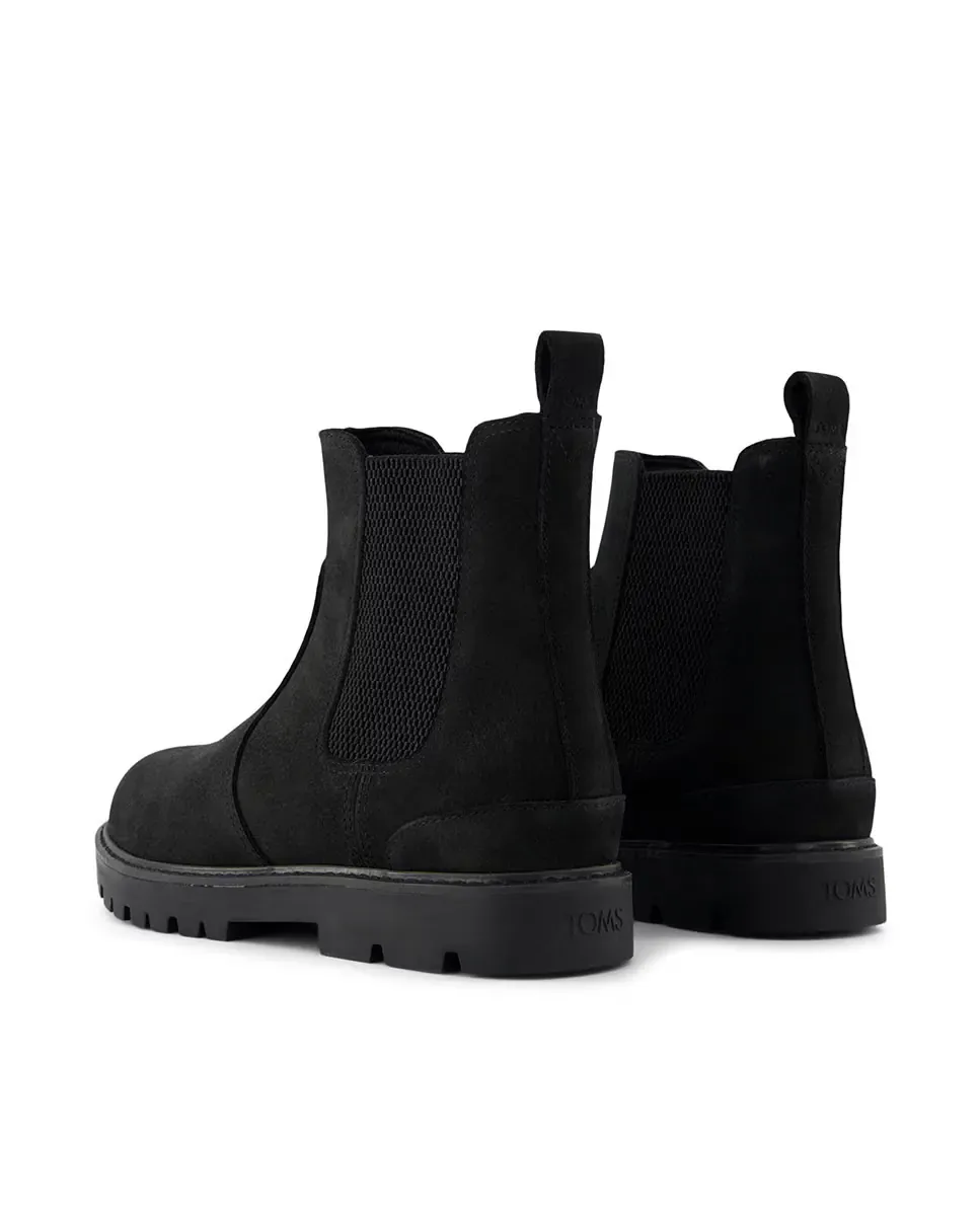 Мужские ботинки Griffin водоотталкивающие из замши Toms, черный — фото 2