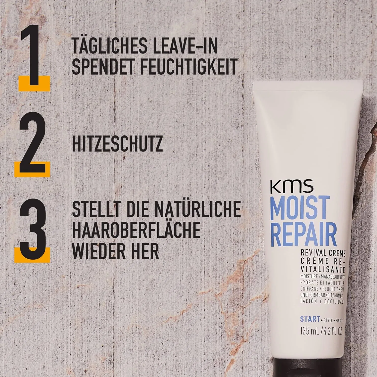 Крем для восстановления волос «Moist Repair Revival Cream» 125 мл от KMS California Kms — фото 2