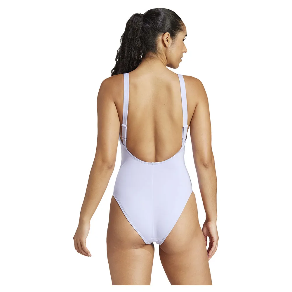 Купальник adidas Iconisea Padded U Back, фиолетовый — фото 2