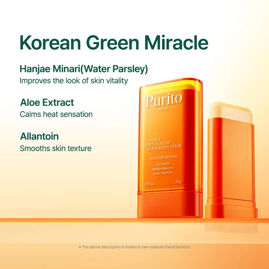 Солнцезащитный стик PURITO Seoul Daily Soft Touch SPF50+ Purito — фото 3