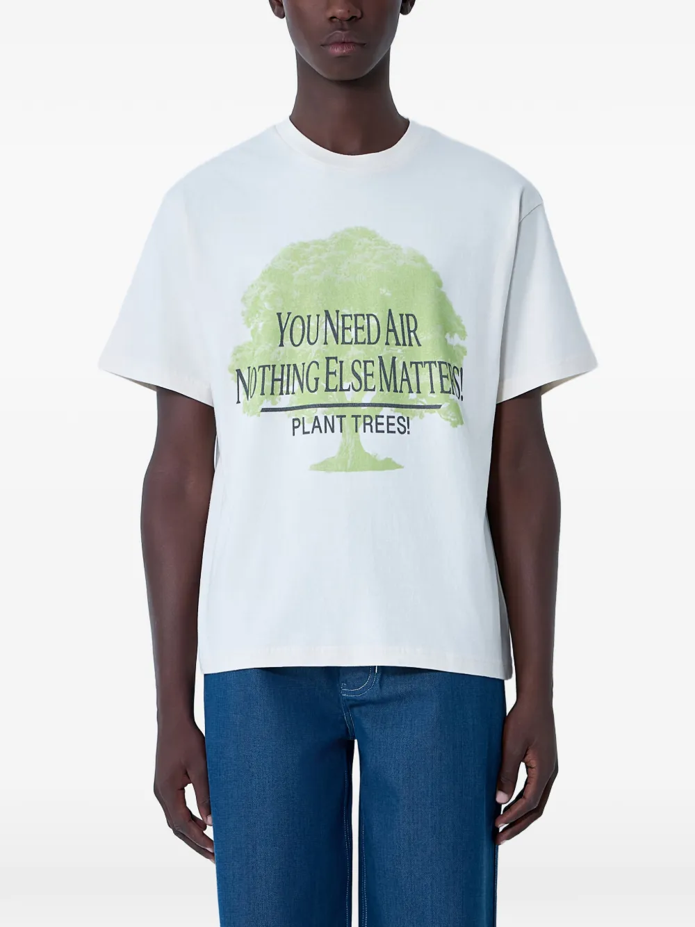 

Футболка с графическим принтом и круглым вырезом Story Mfg., нейтральный