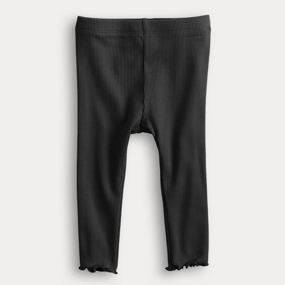 

Леггинсы в рубчик для маленьких девочек Jumping Beans, цвет Black Luxe