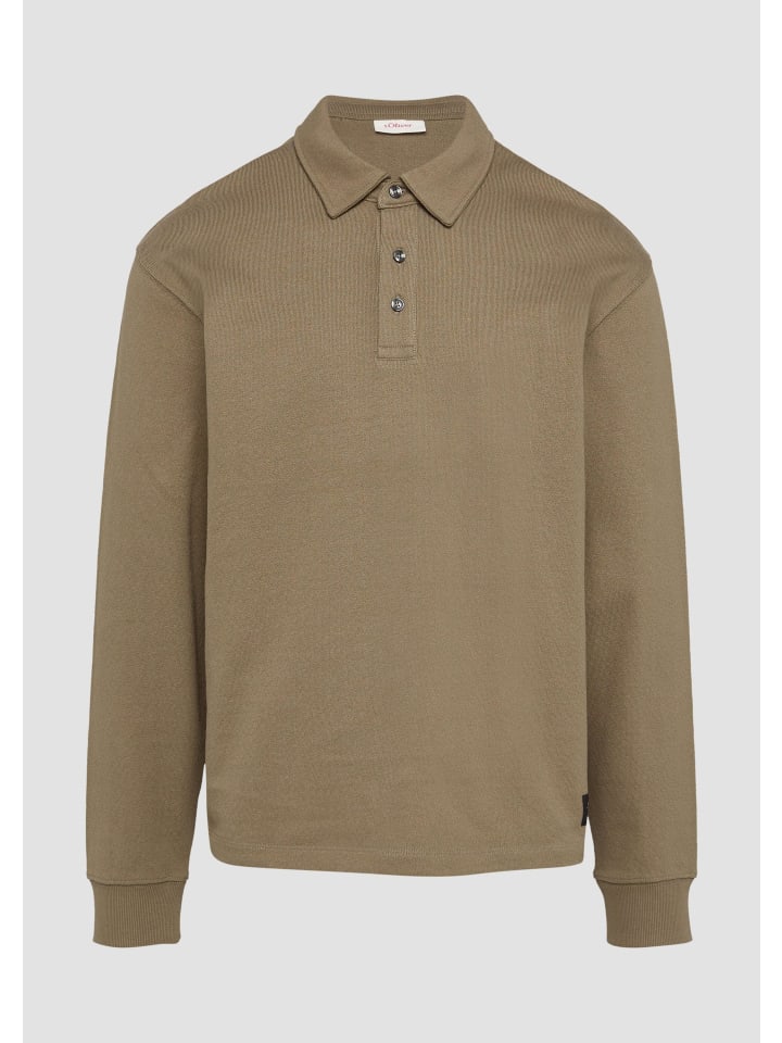 

s.Oliver Рубашка поло 8351_светло-коричневая, Коричневый, s.Oliver Рубашка поло 8351_светло-коричневая