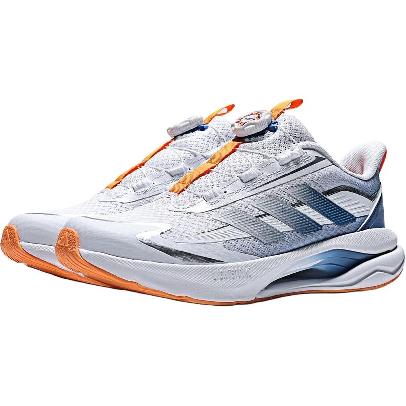 Adidas Детские низкие кроссовки LIGHTDART HABU J, белые — фото 4
