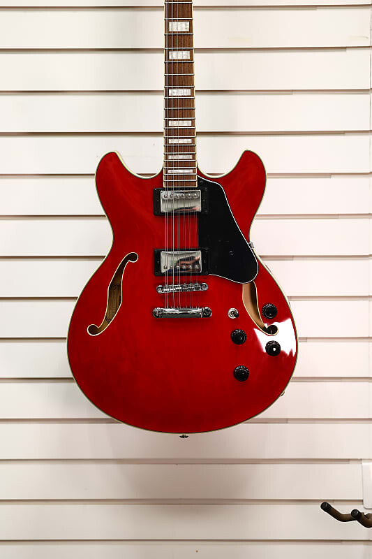 

Электрогитара Ibanez AS7312-TCD Artcore 2022 - Transparent Cherry Red