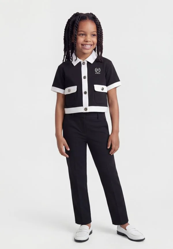 Толстовка на молнии Karl Lagerfeld Kids, Black