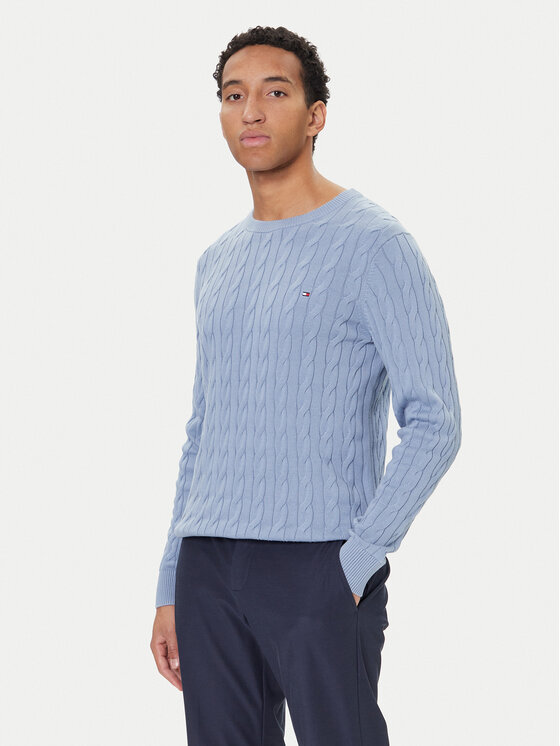 

Свитер regular fit MW0MW33132 Tommy Hilfiger, голубой