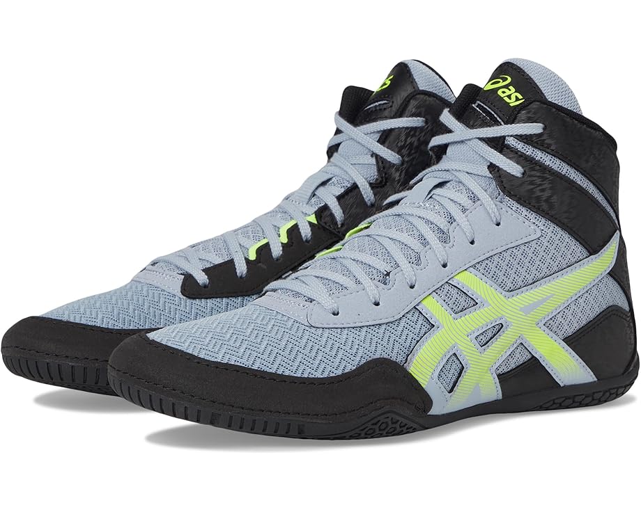 

Кроссовки ASICS Matcontrol 3, цвет Grey Blue/Safety Yellow
